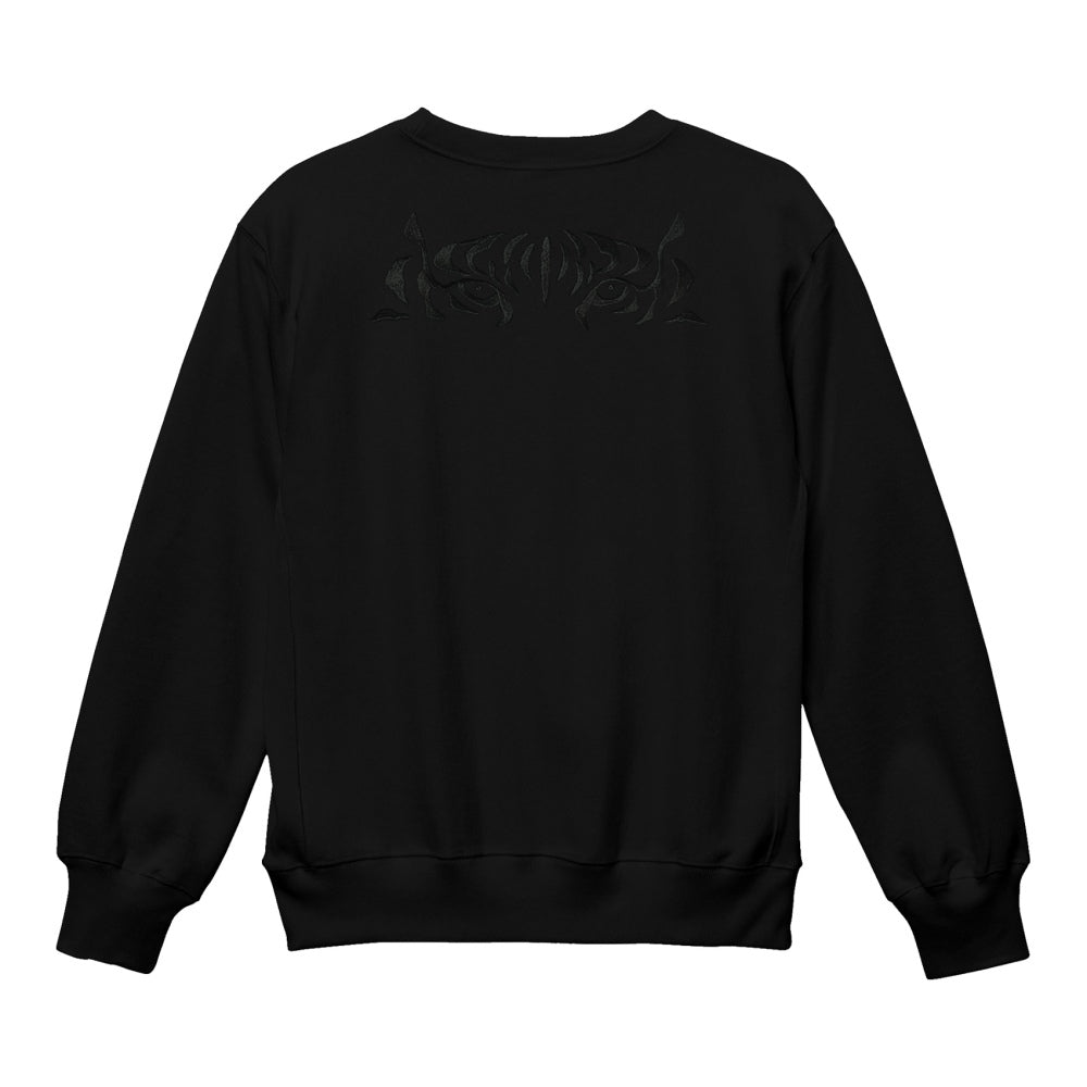 TORAME Embroidery Sweatshirt Black SS26